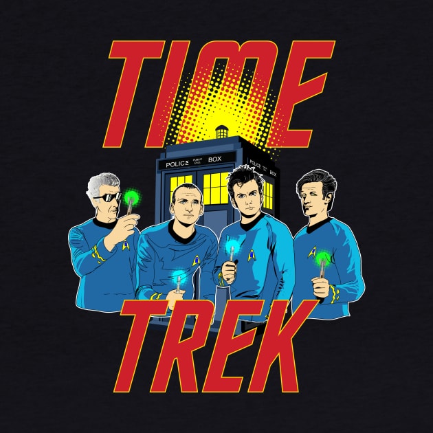 TIME TREK by KARMADESIGNER T-SHIRT SHOP